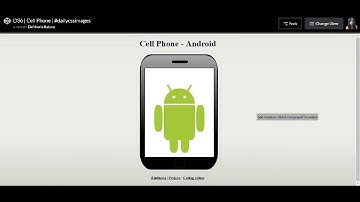 How to pure css that - Smartphone with android icon
