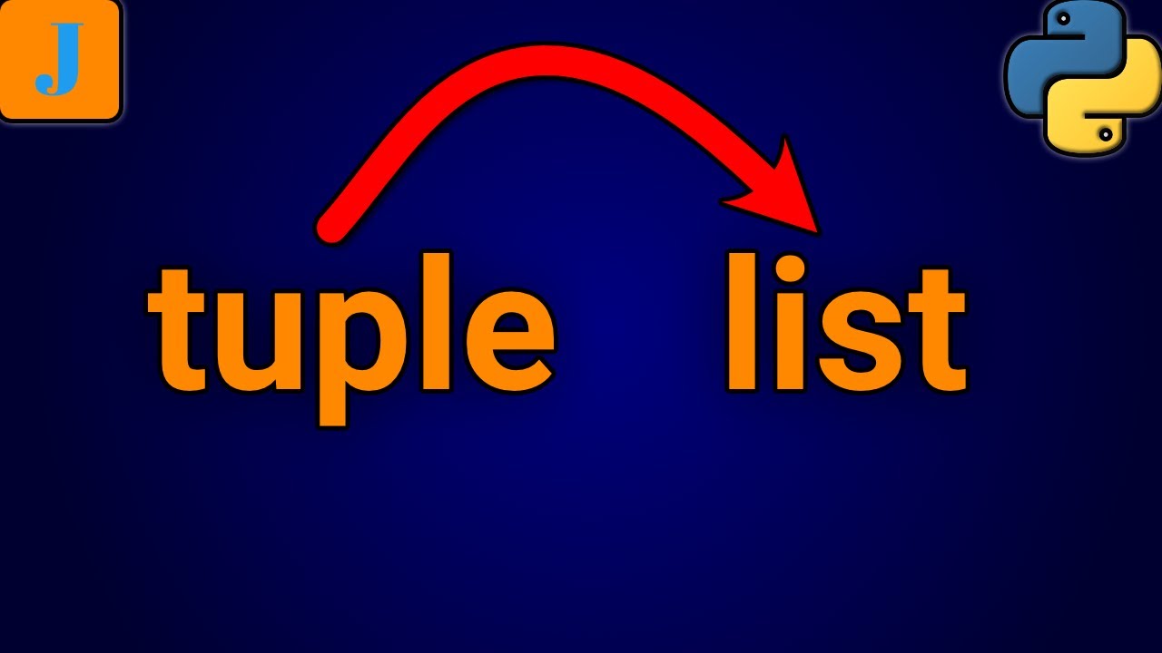 How To Convert Tuple To List In Python - YouTube