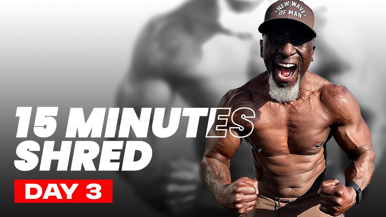 Shred Fat + Build Muscle in 15 Mins | Full Body Strength | Day 3