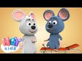 Zum Pa Pa 🐭 The Mouse Song | HeyKids - Nursery Rhymes