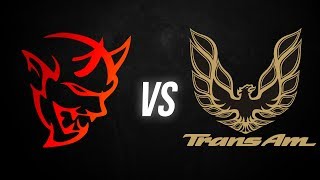 Dodge Demon vs Pontiac Trans Am (MODDED) DRAG RACE | Demonology