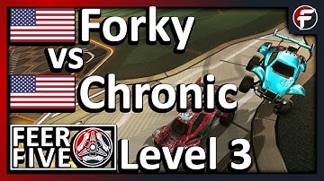 Forky vs Chronic | $500 Feer Five - Level 3 | Rocket League 1v1