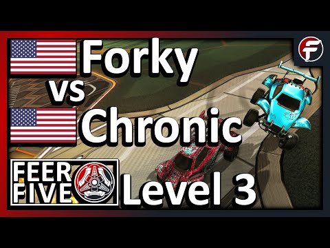 Forky vs Chronic | $500 Feer Five - Level 3 | Rocket League 1v1