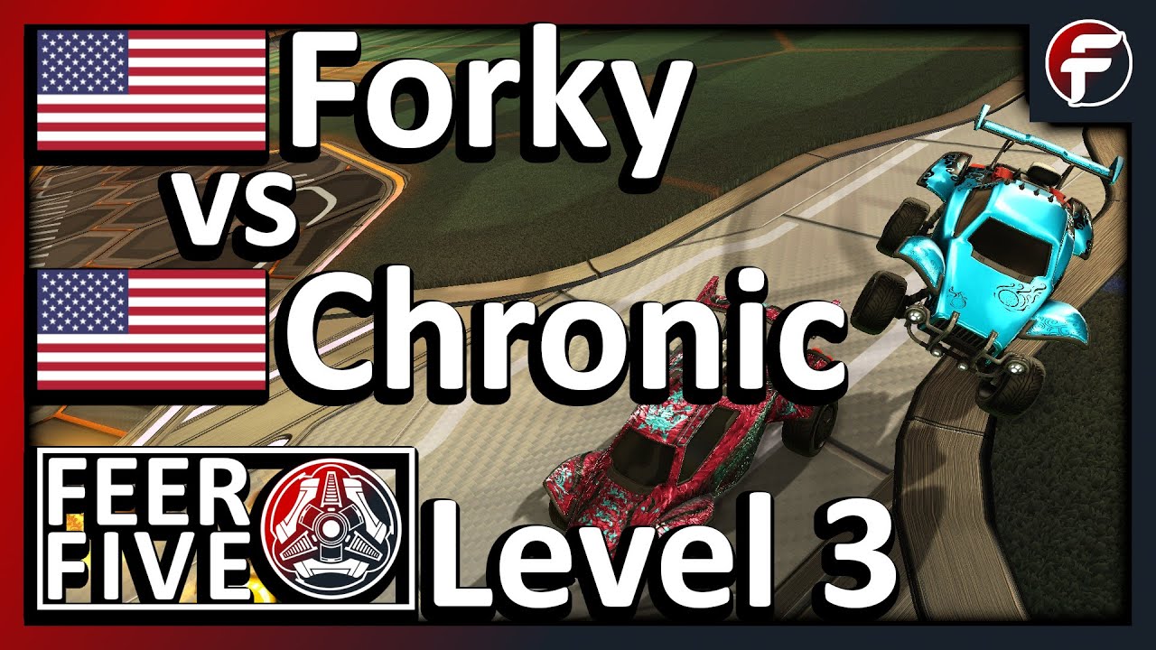 Forky vs Chronic | Главное событие Feer Five с бай-ином $ 500 | Ракетная лига 1 на 1 - Bo5