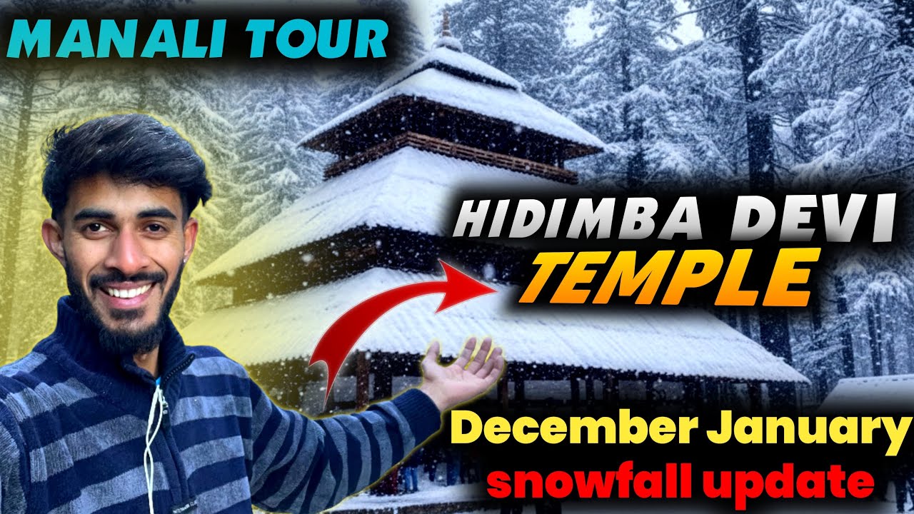 Manali Mall Road | Hadimba Devi Temple | Van Vihar | Old Manali | Snowfall & New Year Celebration 