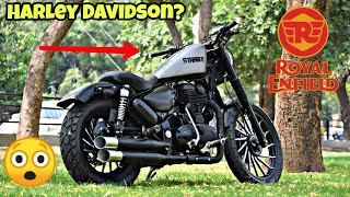 Meet StarBoy - Modified Royal Enfield Into Harley Davidson Sportster Lookalike By Verma Automotives