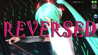 Miniatura de vídeo de "39 Thank you - Hatsune Miku  Project DIVA Arcade English lyrics Romaji subtitles (Reversed)"