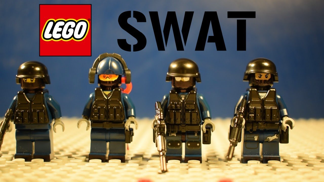 How To Make LEGO SWAT Minifigures! 