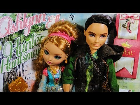 Ever After High Dolls - Ashlynn Ella And Hunter Huntsman