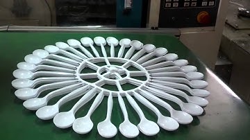 Spoon and fork with robot