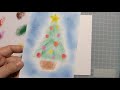 【初心者のためのパステルアート通信講座】ストレスなく描けるクリスマスツリー♪