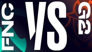 FNC vs. G2 - Week 7 Day 2 | LEC Spring Split | Fnatic vs. G2 Esports (2020)