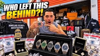 ROLEXES & HOMELAND SECURITY EVIDENCE IN A $320 ABANDONED UNIT?!