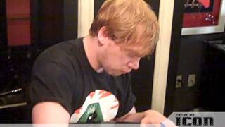 Harry Potter Rupert Grint Signing for American Icon Autographs 2011