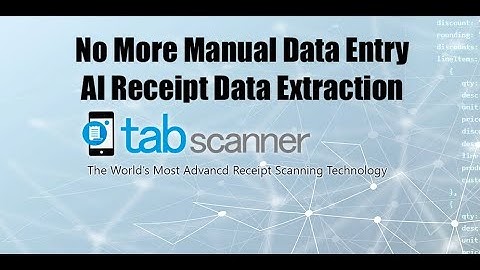 AI Receipt Data Extraction - Expense Management, with Advanced AI