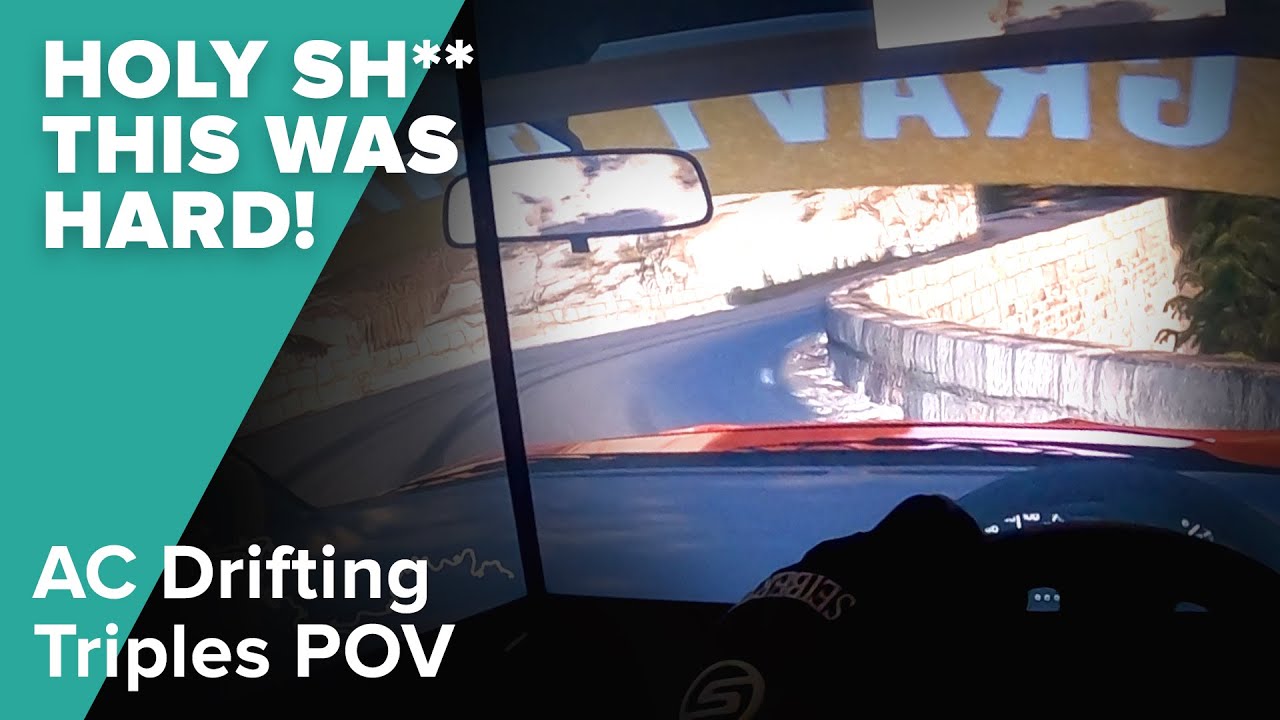 Drifting Col de Turini - AC Triples POV