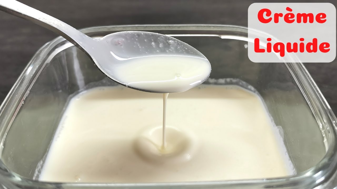 Homemade Liquid Cream. How To Make A Liquid Fresh Cream