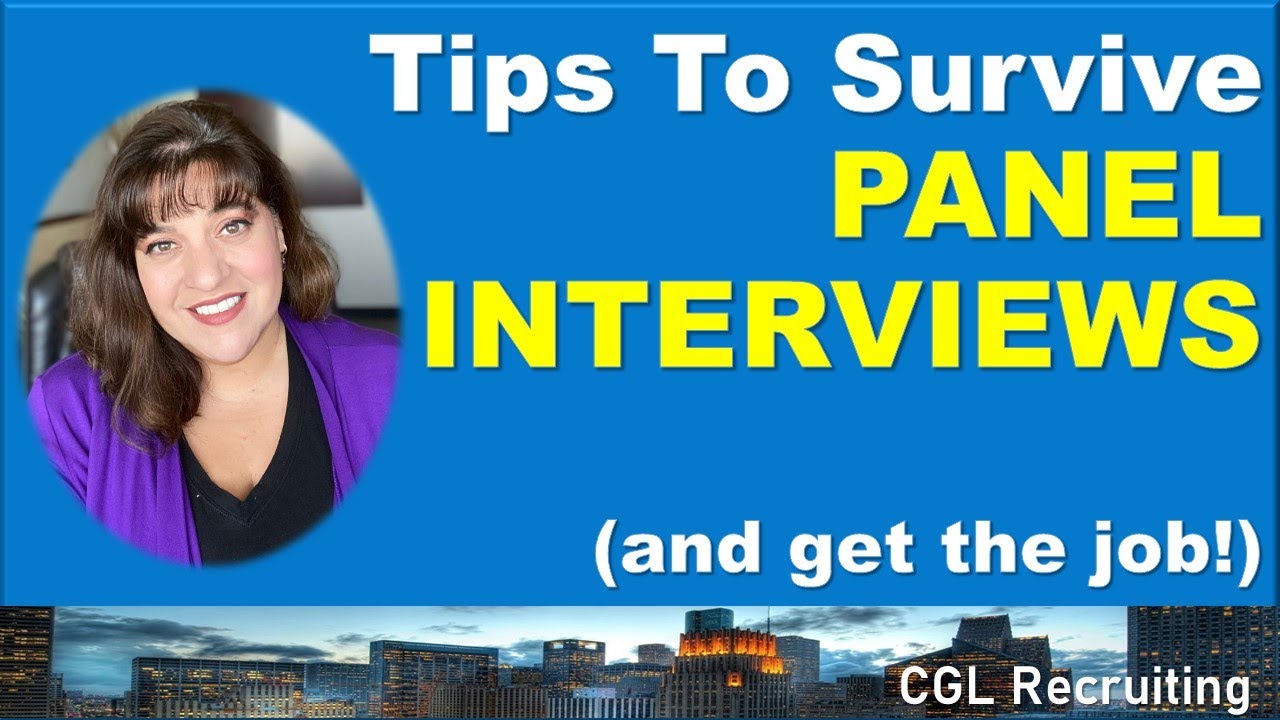 Tips To Survive Panel Interviews (and get the job!) - YouTube