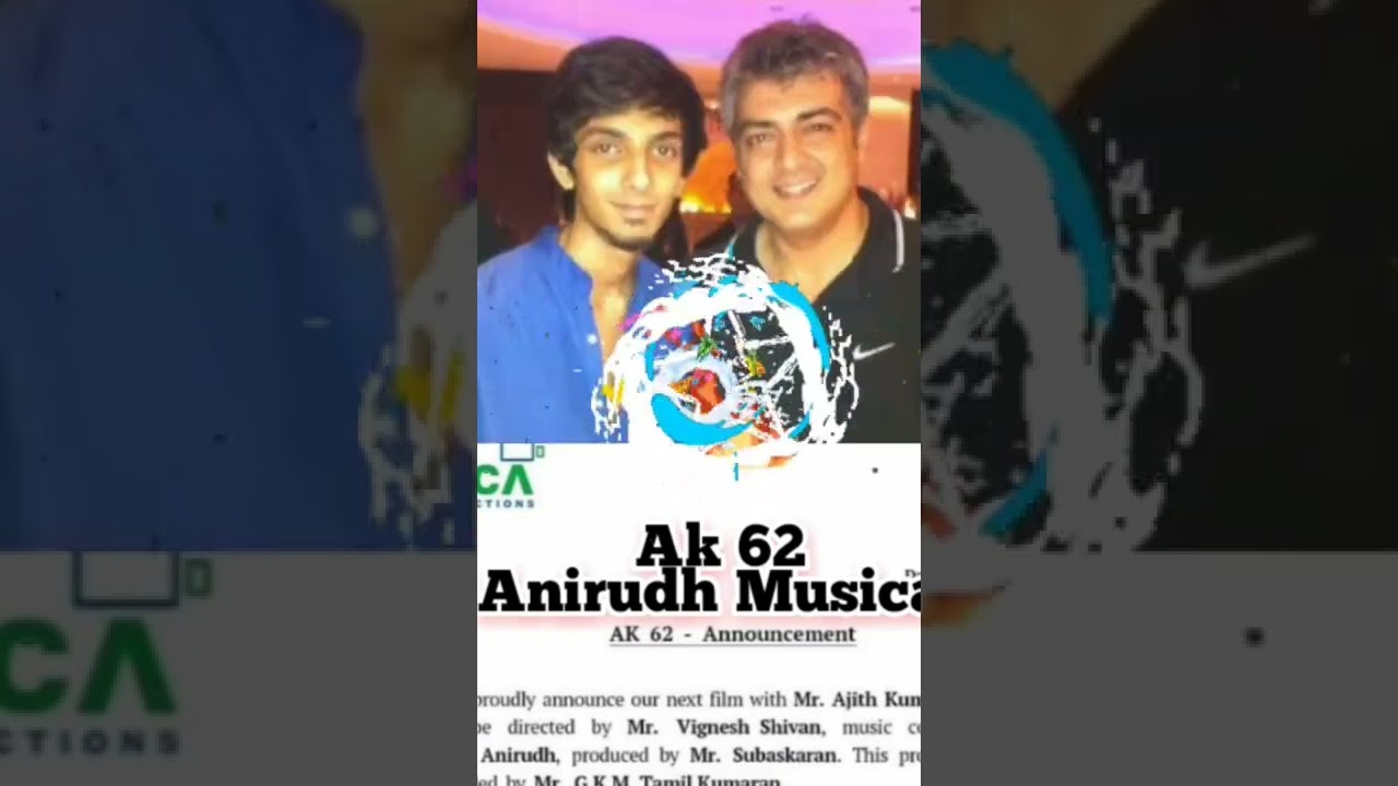 Thala Ajith Kumar 62 | Anirudh Musical | Vignesh Shivan | Lyca production| AK 62 Announcement| tamil