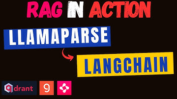 RAG With LlamaParse from LlamaIndex & LangChain 🚀