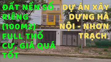 Bán nền nhà phố ( 5x20) dự án XDHN - long Thọ - Nhơn Trạch - Đồng Nai giá chỉ hơn 900 triệu.