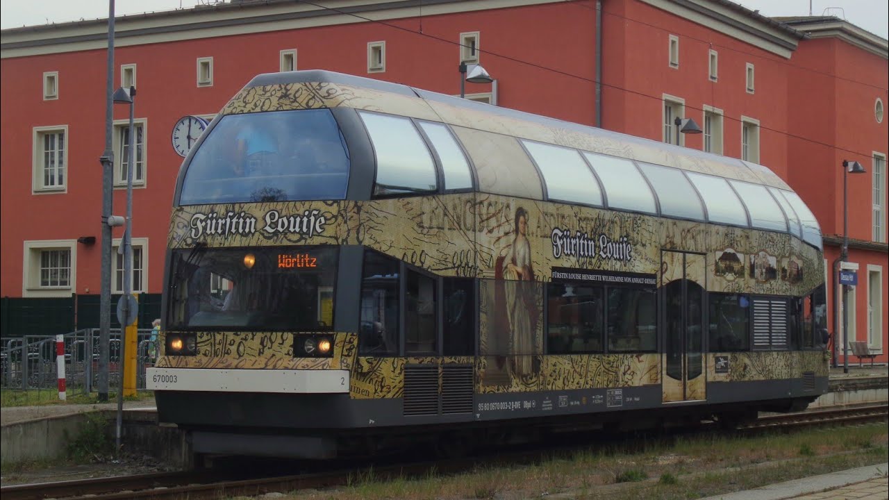 Dessau 🇩🇪 | Dessau - Wörlitzer Eisenbahn mit der 