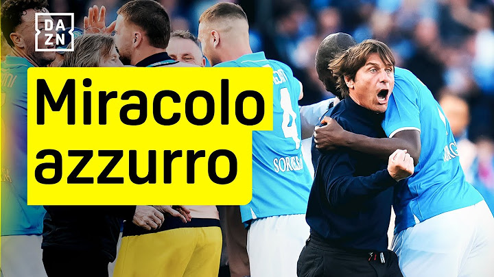 NAPOLI CAMPIONE: tra rimpianti e meriti, come Conte può vincere lo Scudetto | DAZN Serie A Show