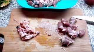 Куриные сердечки в томатном соусе / Chicken hearts in tomato sauce Куриные сердечки в томатном соусе / Chicken hearts in tomato sauce
