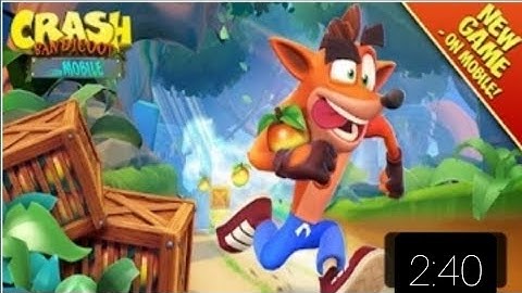 Crash Bandicoot Mobile (by King) Gameplay  Walkthrough part 1 (Android)