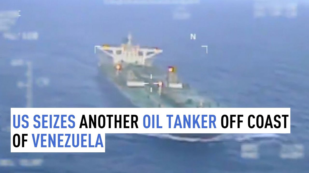 US Seizes another oil tanker off coast of Venezuela - YouTube