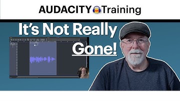 How to Trim Audio NON-DESTRUCTIVELY in Audacity