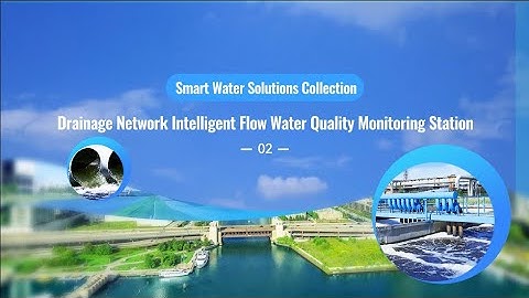 Drainage Network Intelligent Flow Water Quality Monitoring Station丨Hongdian