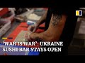 Shattered Sushi Bar Near Front Lines Of Ukraine War Keeps Rolling Despite Russian Air Strikes 