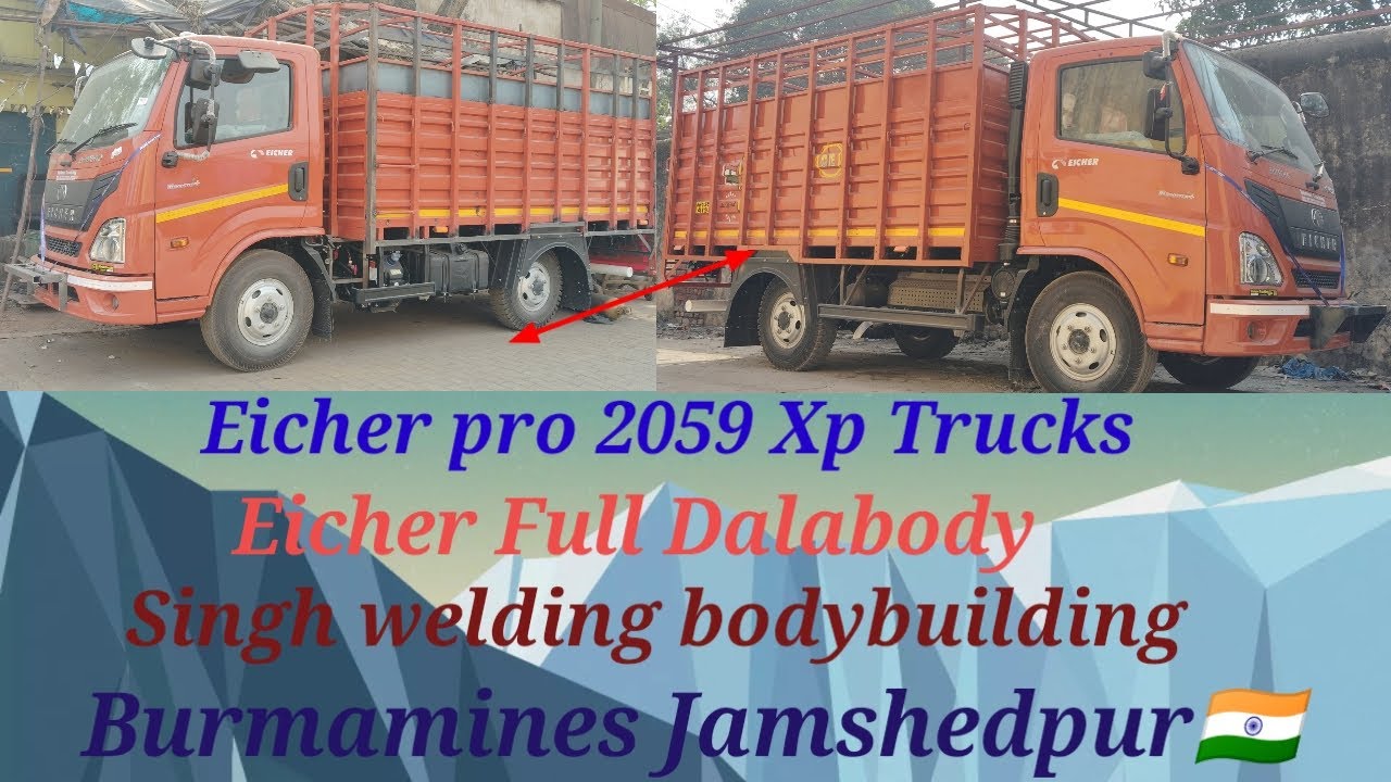#eicher#pro xp#2059#full#dalabody#truck#king#eicher#video#welding#painting#singh#bodybuilder#jsr 🚩