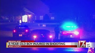 Famous 5-year-old boy injured in shooting in Wake County Profile
