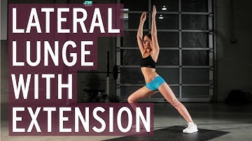 Lateral Lunge with Extension - XFit Daily