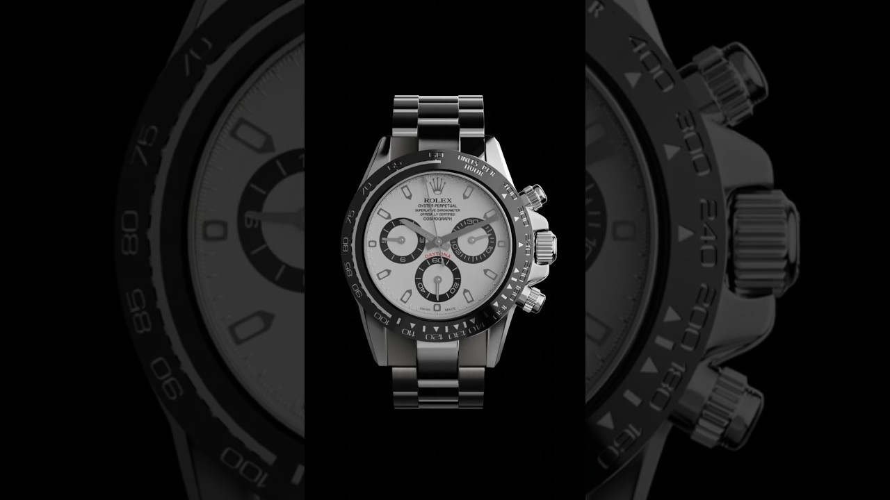 rewrite this title Blender 3D Product Render ⌚ – Rolex Watch