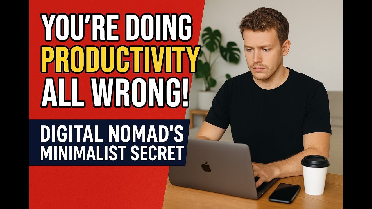 You’re Doing Productivity All Wrong: Digital Nomad's Minimalist Secret