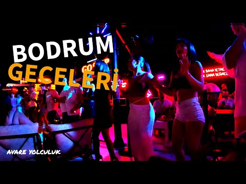 Bodrum Gümbet Gece Hayatı - Barlar Sokağı Mekanlar Çok Eğlenceli - bodrum nightlife