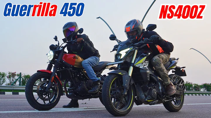 Guerrilla 450 vs NS400Z Drag Race