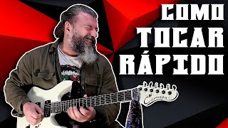 Como tocar rápido na guitarra! - Ninguém te contou esse segredo...