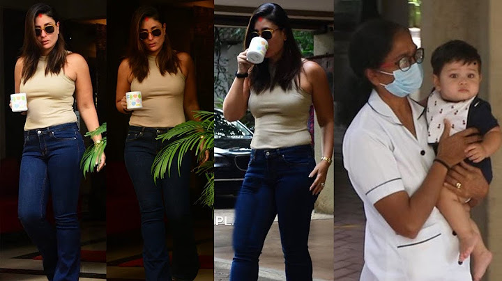 Kareena Kapoor Looks so Stunning after weight Loss with son Jehangir Ali Khan | Kareena Kapoor