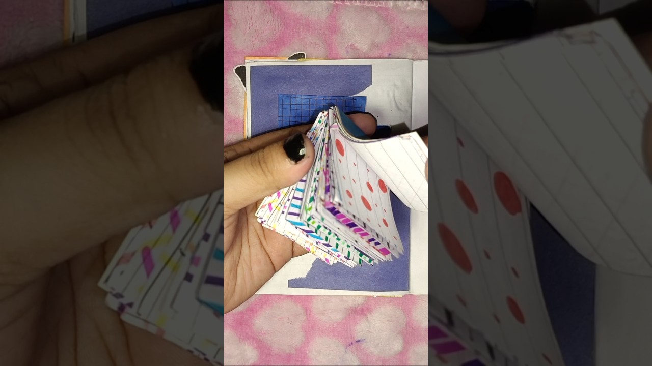 Asmr journalling ✨🌷 Handmade journal 🫧🌈