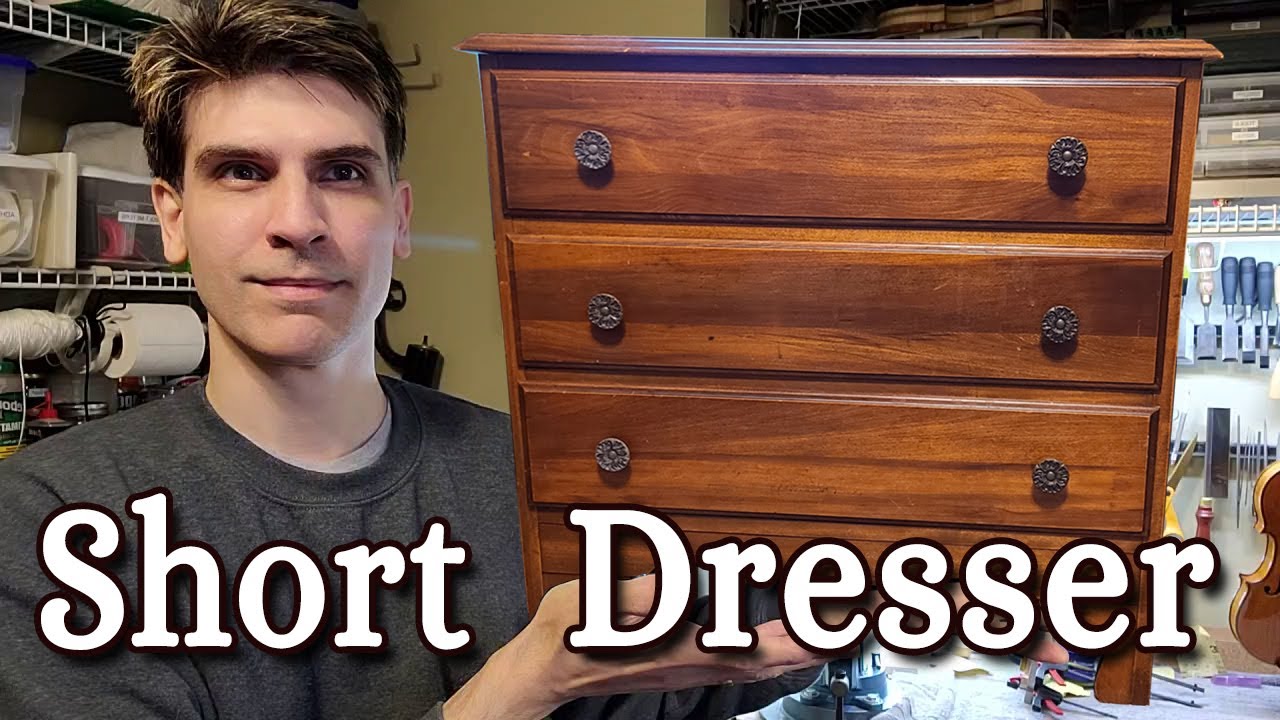 Shortening A Dresser (Aka. Chest Of Drawers)