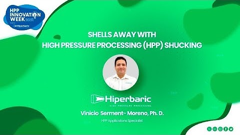 Shells Away with High Pressure Processing (HPP) Shucking
