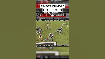 lil fumble recovery for a TD #trending #viral #football #nfl #reccomended #gameplay #madden #shorts