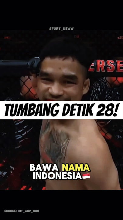 JEKA SARAGIH TUMBANG DI DETIK 28! 🇲🇨 #jekasaragih #ufc #shorts