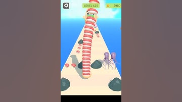 Sandwich Runner Level 425 Gameplay Walkthrough Android #Shorts