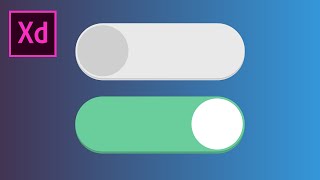 How To Create an Animated Toggle Switch in Adobe XD - [Adobe XD Tutorial]