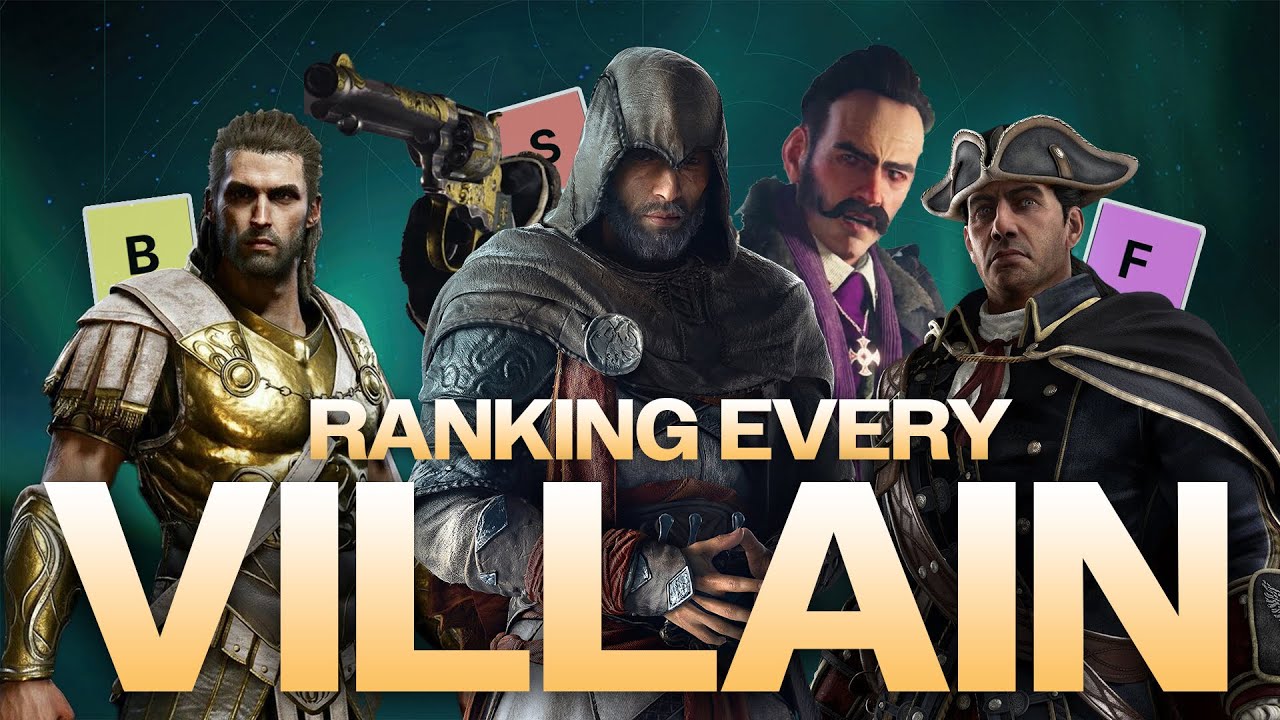 I Ranked VILLAINS in Every Assassin's Creed Game... - YouTube